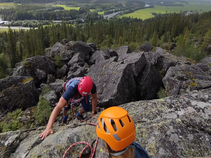klatrekurs ura fjellet kaller hemsedal