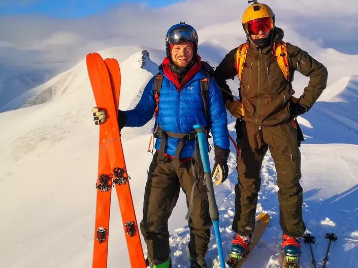 Thomas Lone er en erfaren skiguide