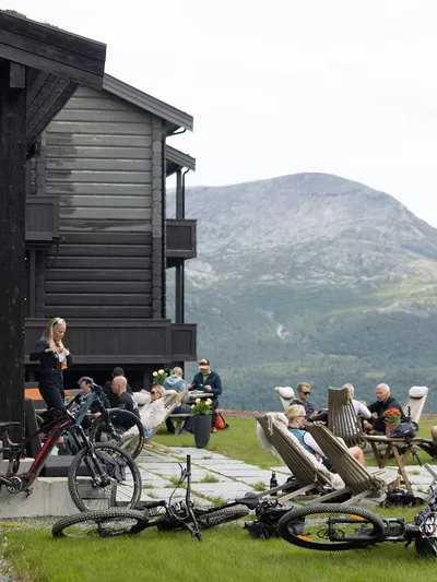 Skigaarden Hemsedal bike in lunch