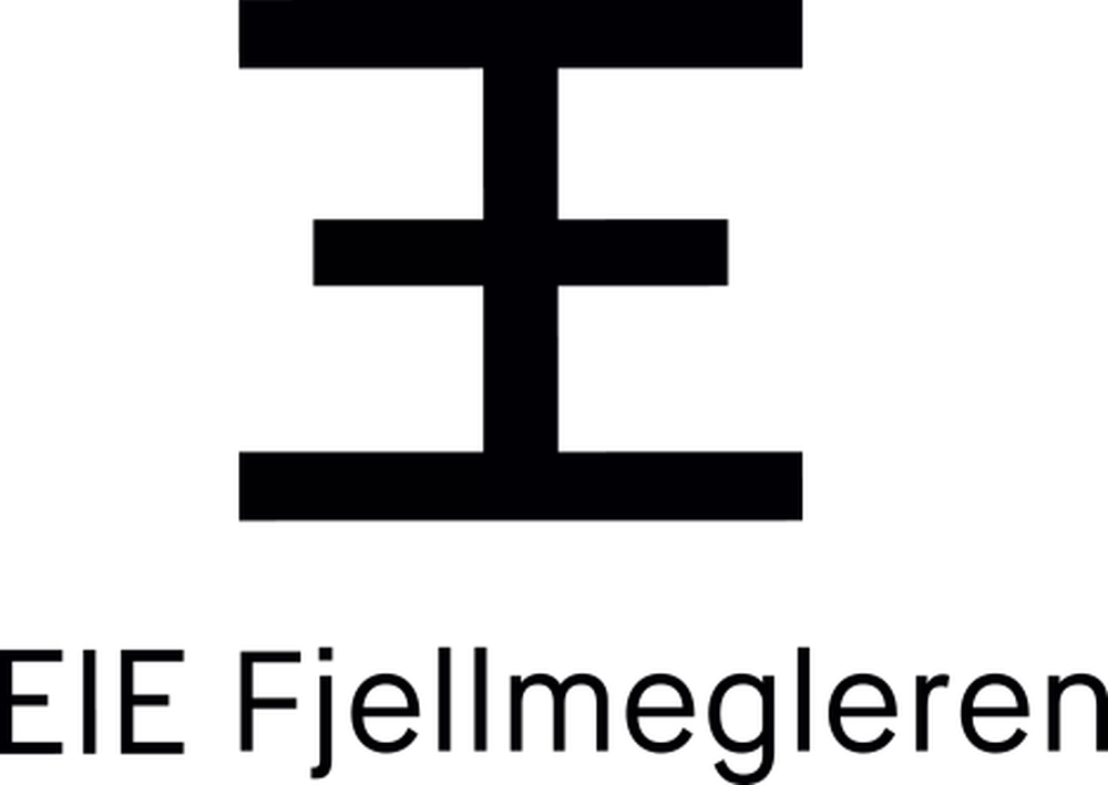 EIE Fjellmegleren logo sort