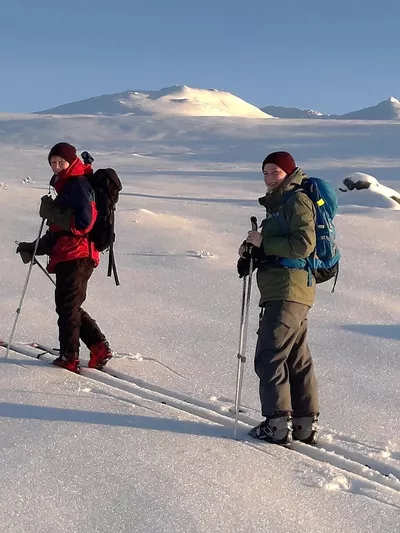 Estlendere på skiretreat