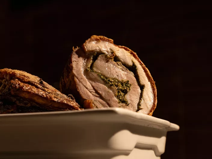 Porchetta nytt på buffet