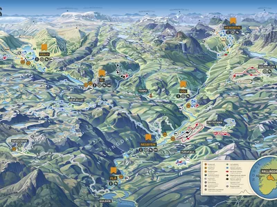 Hallingdal RIDES sykkelkart 2022