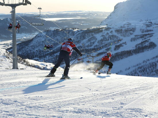 Skikjører Roni Hemsedal up n down