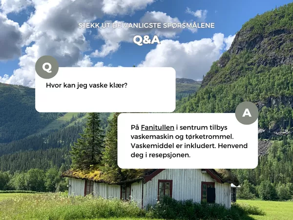 Vanlige spørsmål vi får på Q and A