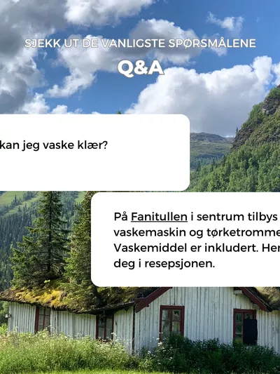 Vanlige spørsmål vi får på Q and A