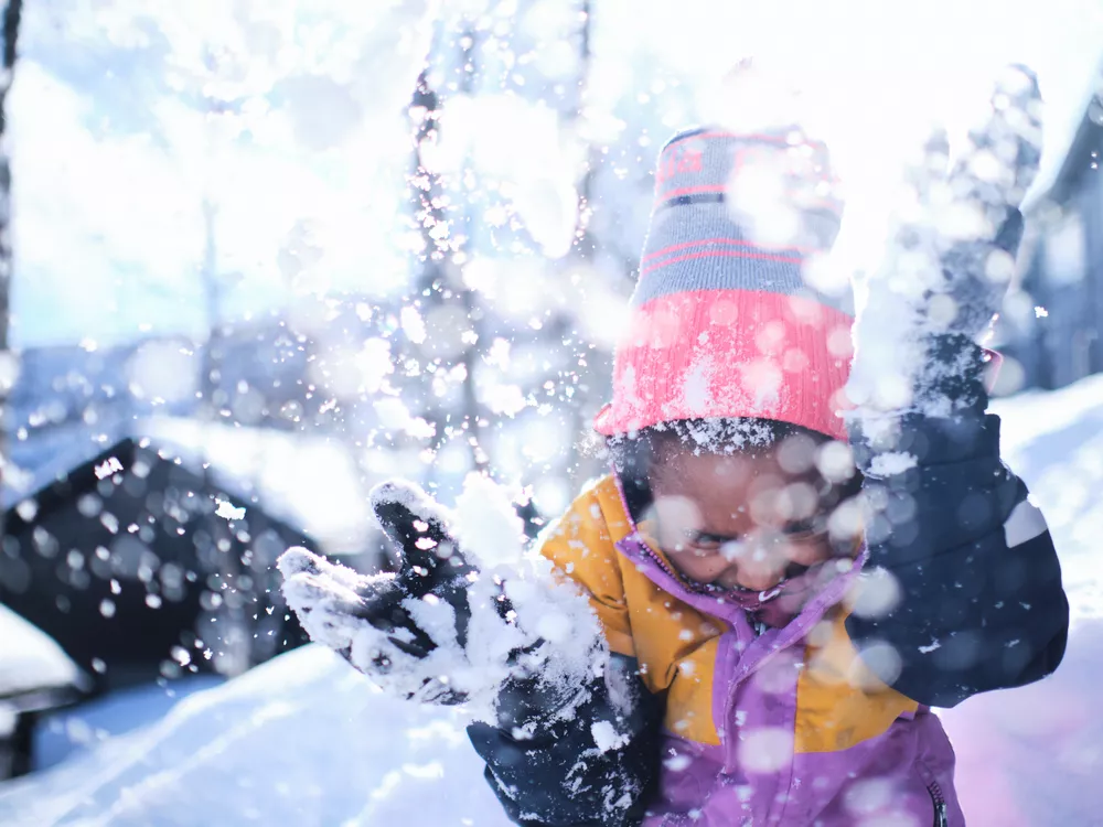 Snow winter fun for kids Visit Norway Matias Fosso Kristiansen