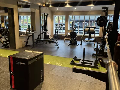 Trening inne på Åreknuten