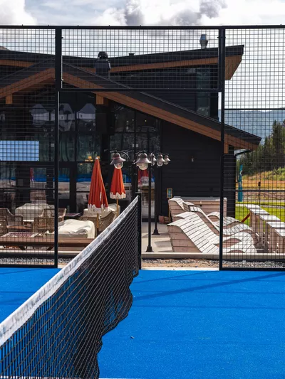 Paddelbane foran Rambler