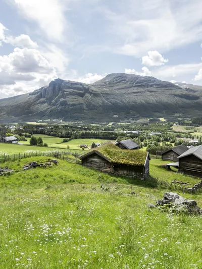 Old houses from Hemsedal