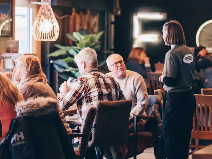 Good stemmning på Hemsedal Cafe