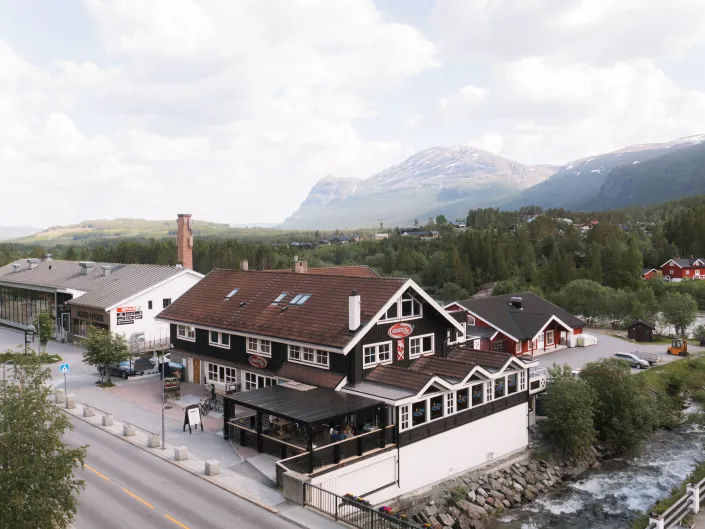 Oversiktsbilde av Hemsedal Cafe