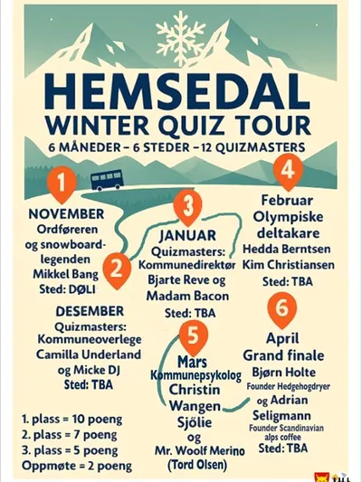 Winter quiz tour