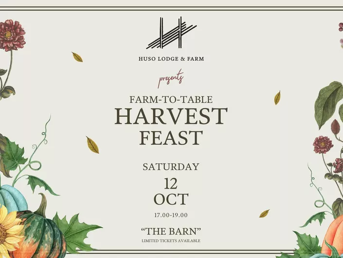 Huso harvest Feast 12, plakat.