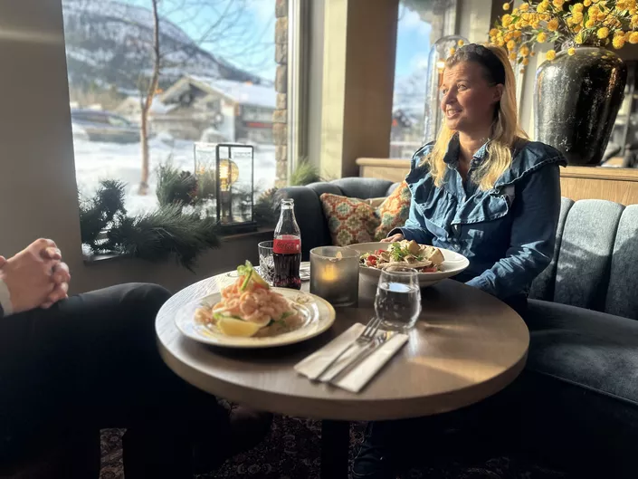 Lobbyen at Skogstad hotell