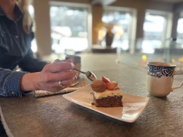 Lobbyen på Skogstad hotell