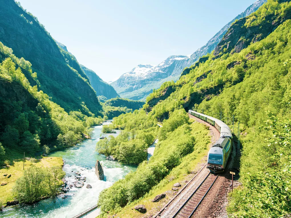 FLAM FLAMSBANEN TOG SVERREHJORNEVIK 2962 mini
