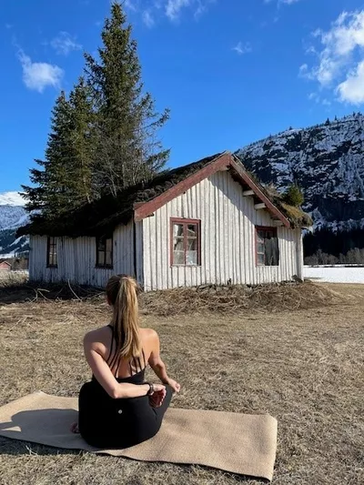 Yoga ved huset
