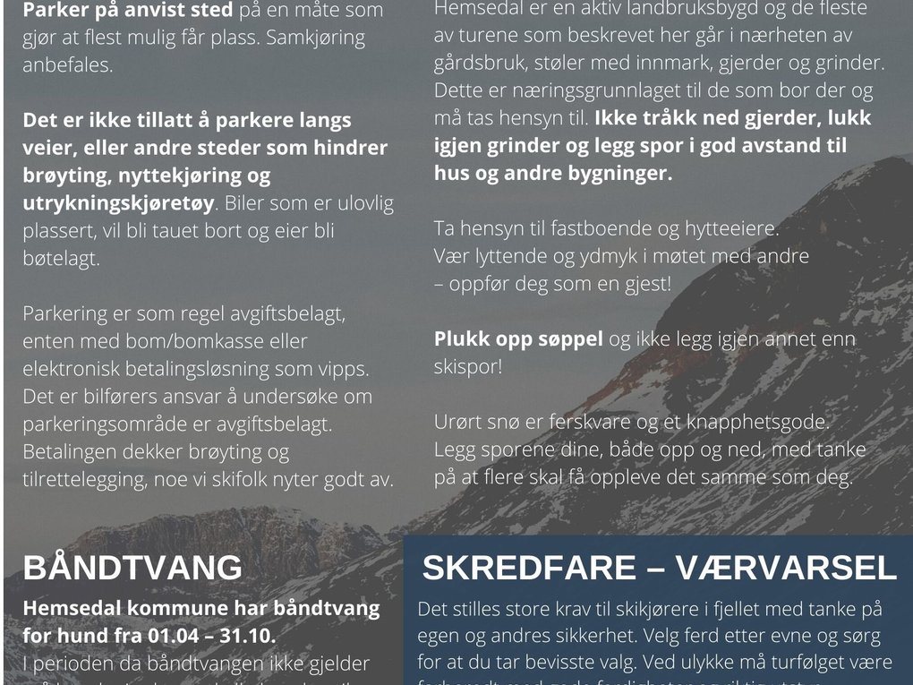 TOPPTURER I HEMSEDAL