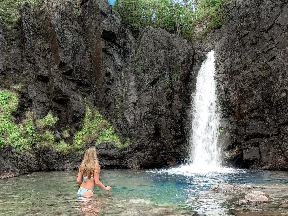 Hemsedal Tuva Svare, foss.