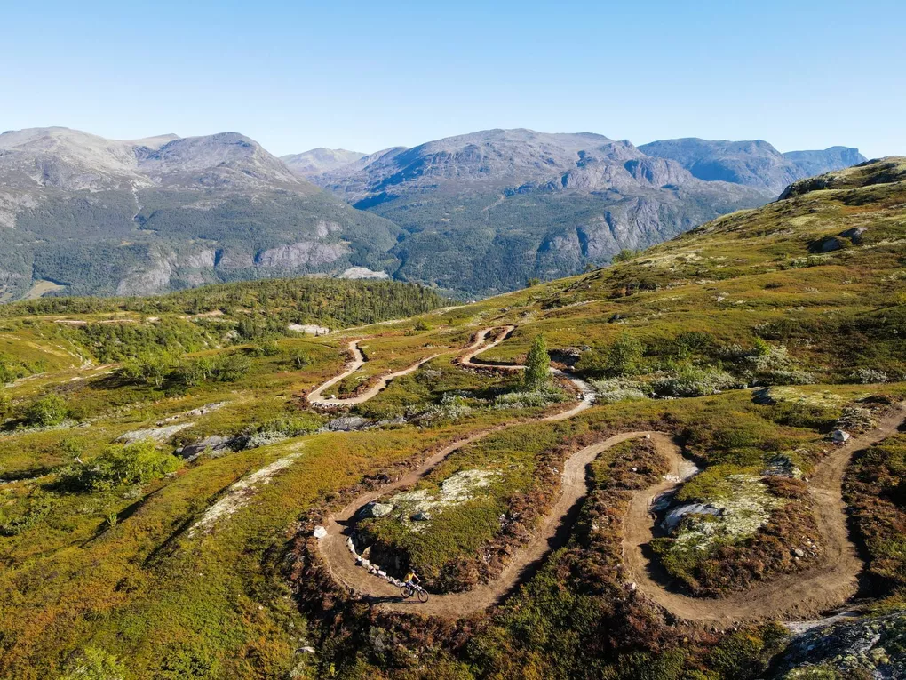 Stier til sykling i Hemsedal