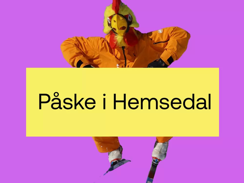 Påske i Hemsedal plakat