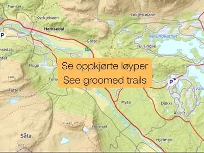 Langrenn forside kart