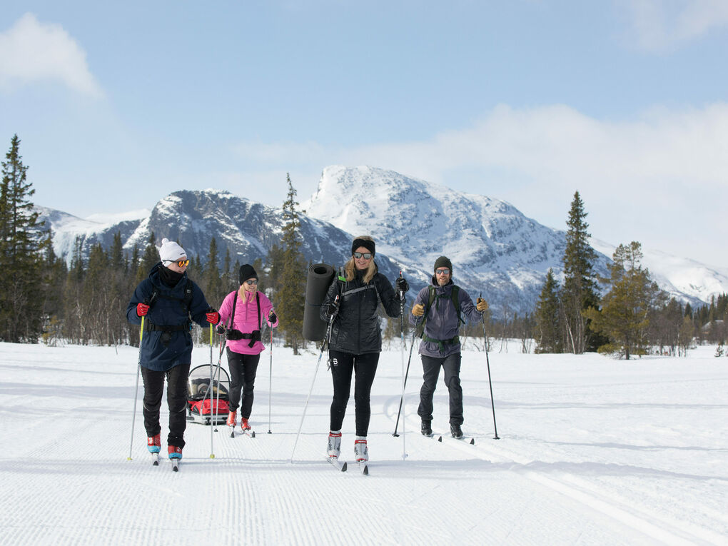 Langrenn familie Hemsedal